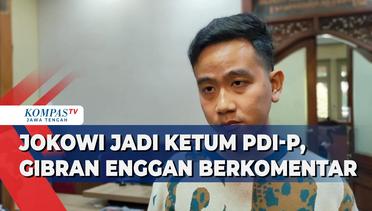 Jokowi Jadi Ketum PDI-P, Gibran Enggan Berkomentar