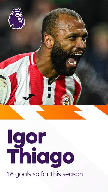 Kompilasi 16 gol Igor Thiago musim ini | Premier League 2025/26