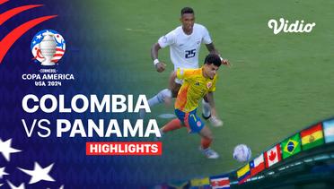 Colombia vs Panama - Highlights | CONMEBOL Copa America USA 2024 - Quarter Final