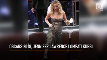 Jennifer Lawrence Lompati Kursi Tamu Oscar 2018