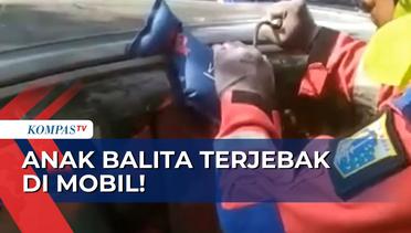 Tak Sengaja Tinggalkan Kunci Mobil, Anak Balita Terjebak dalam Mobil di Cakung!