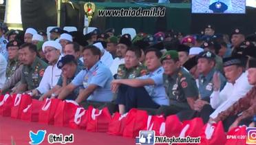 Presiden RI buka puasa bersama dengan prajurit PNS dan anak yatim piatu di Mabes TNI Jakarta