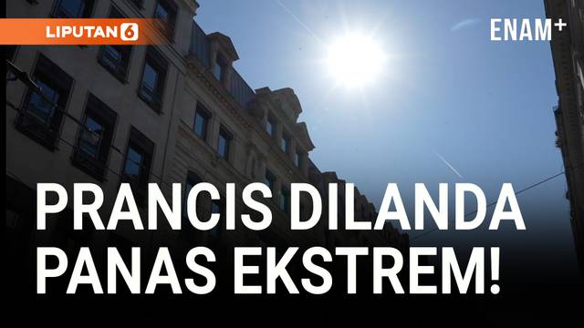Gelombang Panas “Memanggang” Prancis, Suhu Tembus 42C!