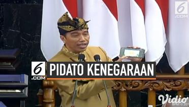 Pidato Kenegaraan Jokowi Versi Lengkap di Depan DPD-DPR