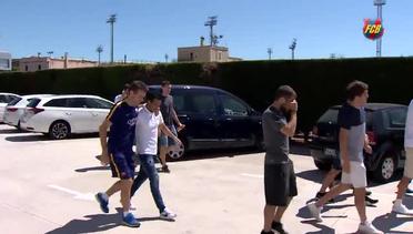 Pedro Dapatkan Sambutan Meriah Saat Acara Perpisahan dengan Barcelona