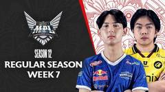 LIVE | MPL ID S12 | Regular Season Hari 3 Minggu 7 | Bahasa Indonesia