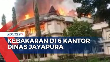 Asal Api yang Hanguskan 6 Kantor di Kompleks Perkantoran Bupati Jayapura