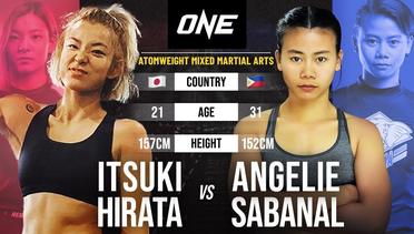 Itsuki Hirata vs. Angelie Sabanal | Full Fight Replay