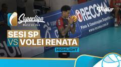 Highlight | Quarterfinal - Sesi SP vs Volei Renata | Brazilian Men's Volleyball League 2021/2022