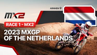 Full Race | Round 16 Netherlands: MX2 | Race 1 | MXGP 2023