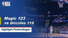 NBA I Cuplikan Pertandingan :  Magic 123 vs Grizzlies 119