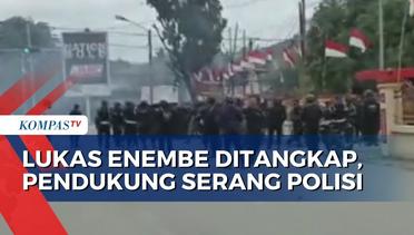Gubernur Papua Lukas Enembe Ditangkap, Pendukung Serang Polisi