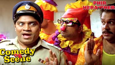 Akshay Kumar And Sunil Shetty Fools Johnny Lever - Comedy Scene | Phir Hera Pheri | Hindi Film | HD