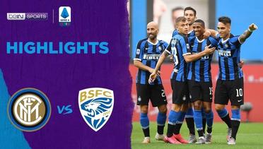 Match Highlight | Inter Milan 6 vs 0 Brescia | Serie A 2020