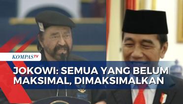 Respons Presiden Jokowi soal Sindiran Revolusi Mental yang Disampaikan Surya Paloh!