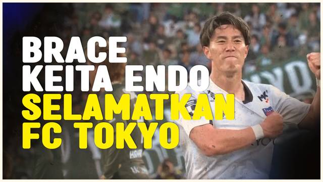 Keita Endo Jadi Penyelamat FC Tokyo dari Kekalahan Melawan Tokyo Verdy