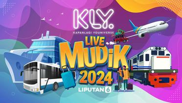 KLY Live Mudik 2024: Stasiun Gambir