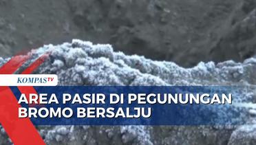 Fenomena Embun Upas, Wisata Gunung Bromo 'Bersalju' Diburu Wisatawan!