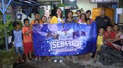 Sebar TV Surabaya - Selamat untuk Ibu Rusmia Mendapatkan TV dari Tim Debar-debar Indosiar