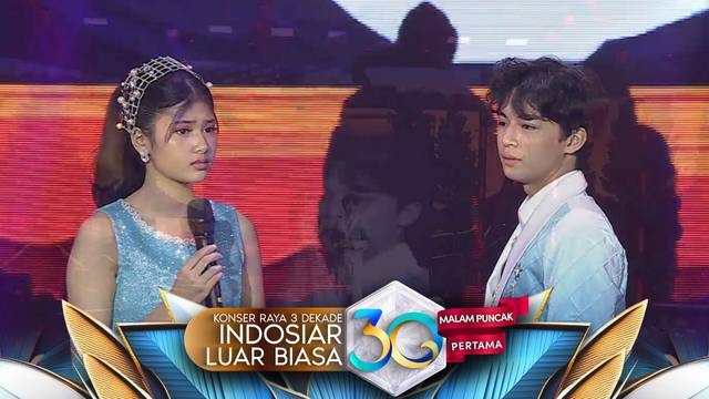 Raden Rakha-Basmalah Gralind Bikin Baper! "Aku Jatuh Cinta" | Konser Raya 3 Dekade Indosiar Mp1