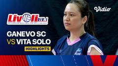 Putri: Ganevo SC vs Vita Solo - Highlights | Livoli Divisi 1 2023