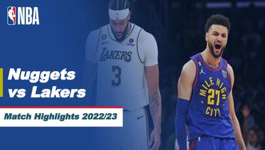 Match Highlights | Game 3 : Denver Nuggets vs Los Angeles Lakers | NBA Playoffs 2022/23