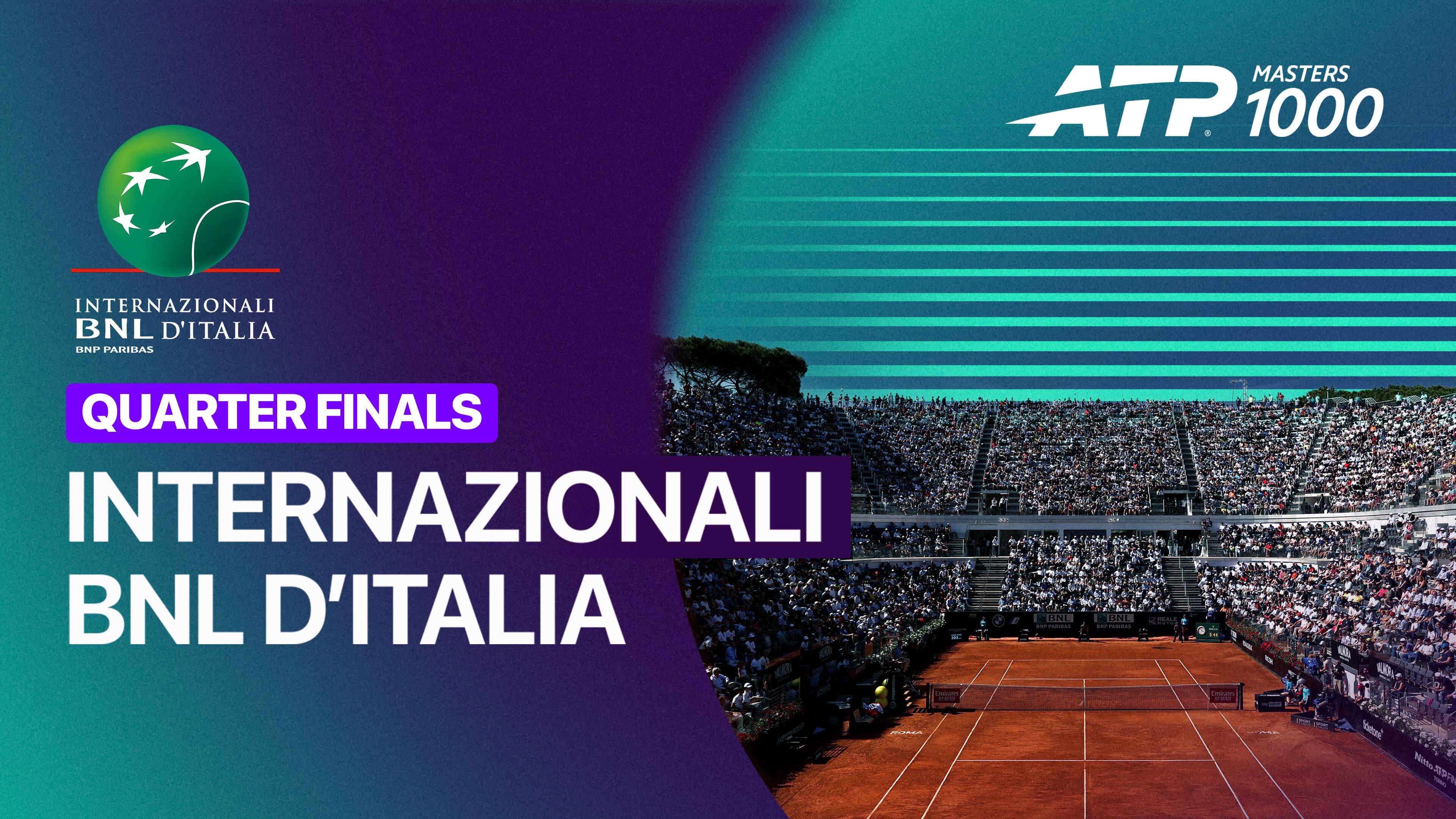 Rafael Jodar vs Luciano Darderi - Quarterfinals | ATP 1000: Internazionali BNL d'Italia 2026