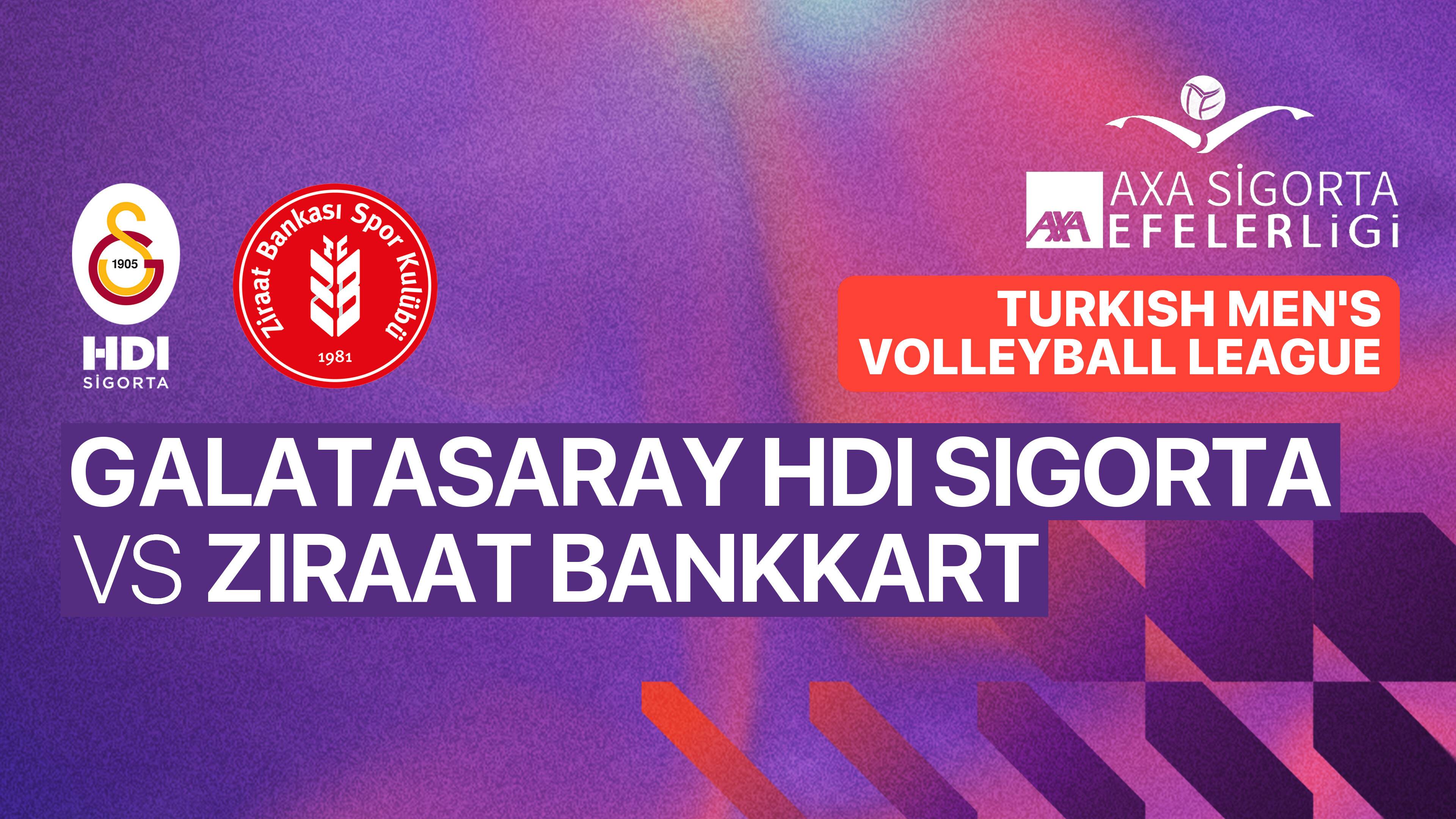Galatasaray HDI Sigorta vs Ziraat Bankkart