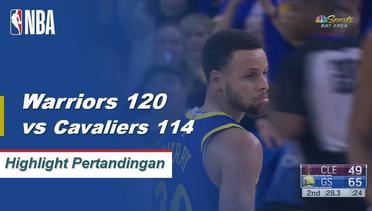 NBA | Cuplikan Hasil Pertandingan : Warriors 120, Cavaliers 114
