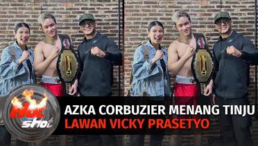 Heboh! Duel Tinju Azka Corbuzier vs Vicky Prasetyo | Hot Shot