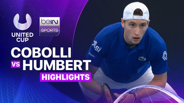 F. Cobolli (ITA) vs U. Humbert (FRA) - Highlights | United Cup 2025