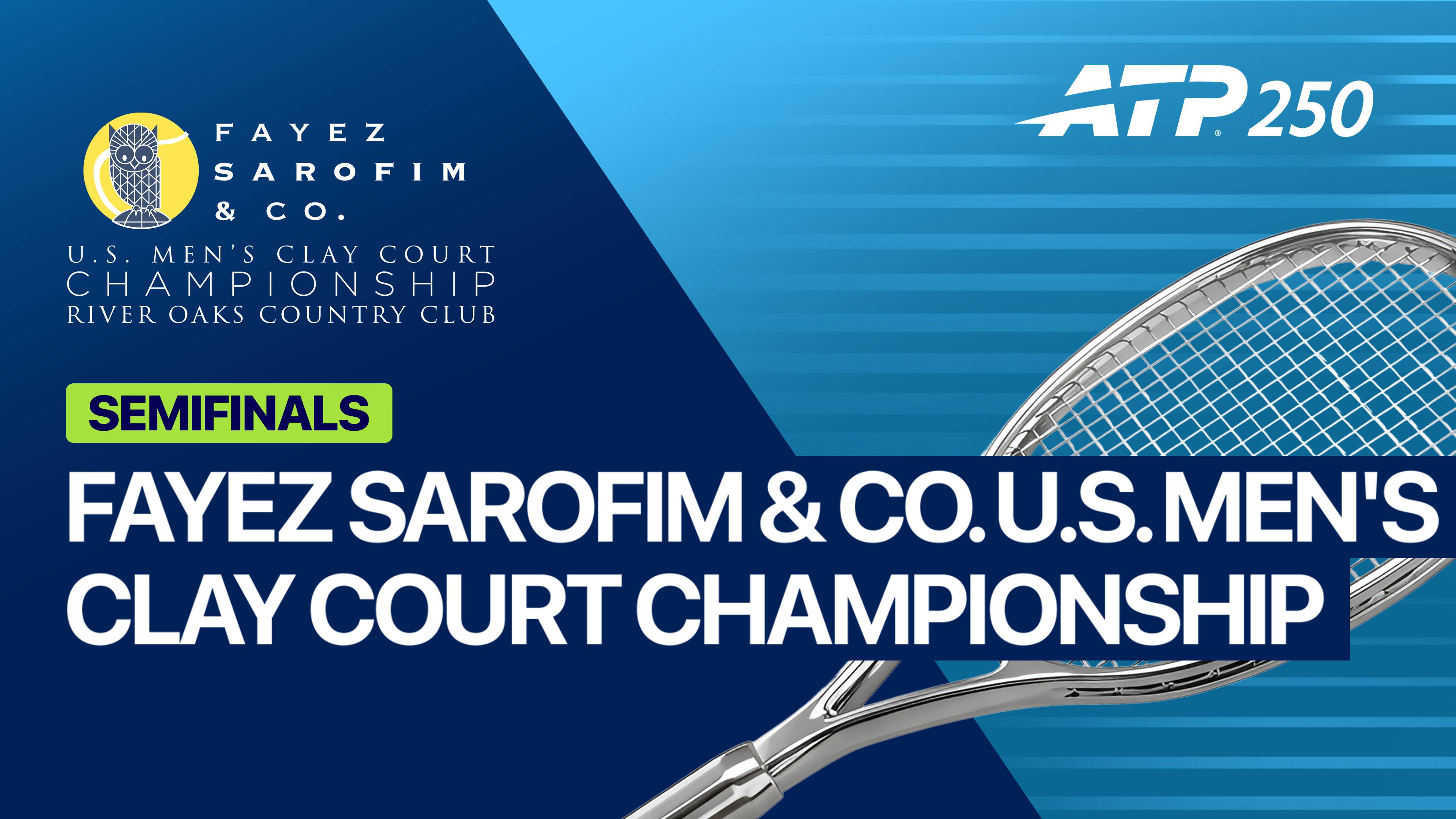 Thiago Agustin Tirante vs Roman Andres Burruchaga - Semifinals | ATP 250: Fayez Sarofim & Co. U.S. Men's Clay Court Championship 2026