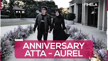 Aurel Hermansyah-Atta Halilintar Dinner Romantis Rayakan 2 Tahun Menikah