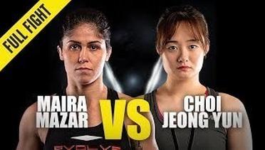 Maira Mazar vs. Choi Jeong Yun | ONE Championship Full Fight
