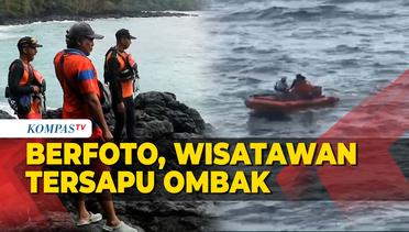 Berfoto di Atas Batu Karang, Wisatawan di Bali Hilang Tersapu Ombak