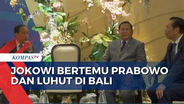 Momen Menarik di WWF ke-10 di Bali: Jokowi Bertemu Prabowo dan Luhut