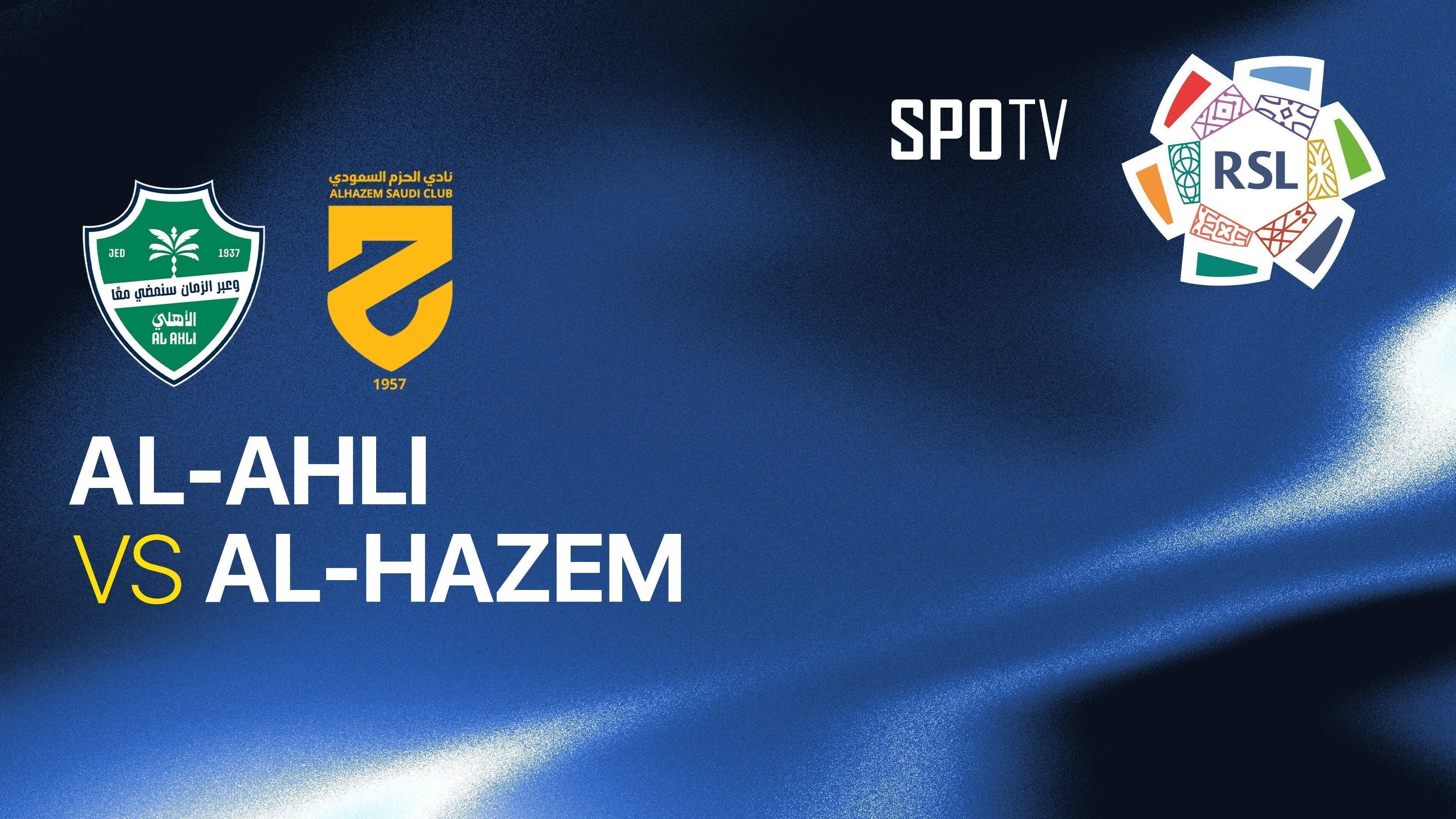 Al-Ahli Saudi FC vs Al-Hazem