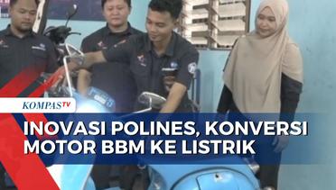 6 Dosen Muda Polines Semarang Berhasil Konversi Motor BBM Jadi Motor Listrik