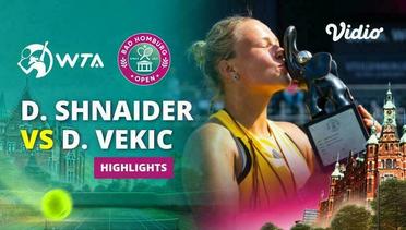 Final: Diana Shnaider vs Donna Vekic - Highlights | WTA Bad Homburg Open 2024