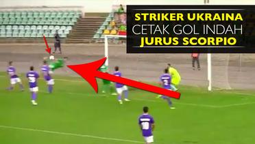 Striker Klub Ukraina Ini Cetak Gol dengan Jurus Scorpio