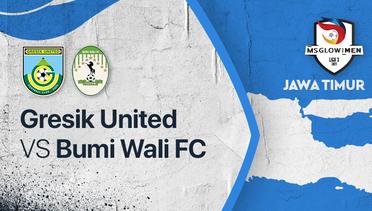 Full Match - Gresik United vs Bumi Wali FC  | Liga 3 2021/2022