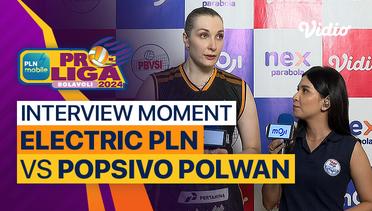 Wawancara Pasca Pertandingan | Putri: Jakarta Electric PLN vs Jakarta Popsivo Polwan | PLN Mobile Proliga 2024