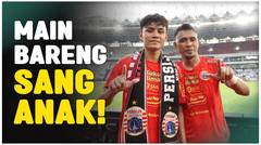 Momen Maman Abdurahman dan Sang Anak Main Bareng Bela Persija Jakarta di BRI Liga 1