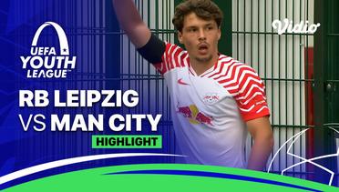 RB Leipzig vs Man City - Highlights | UEFA Youth League 2023/24