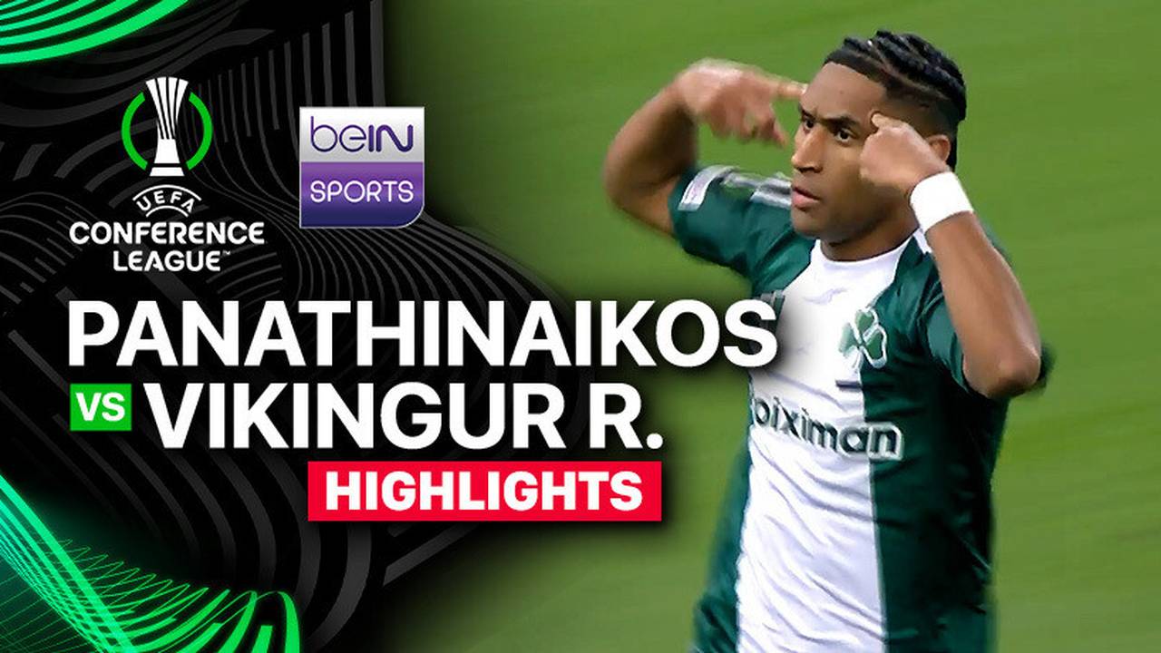 Panathinaikos vs Vikingur Reykjavik - Highlights | UEFA Conference ...