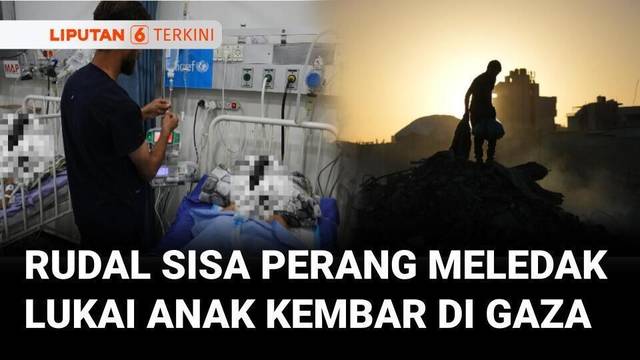 Warga Gaza Masih Hidup Dalam Ancaman, Ledakan Bom Sisa Perang Lukai Anak Kembar | Liputan 6