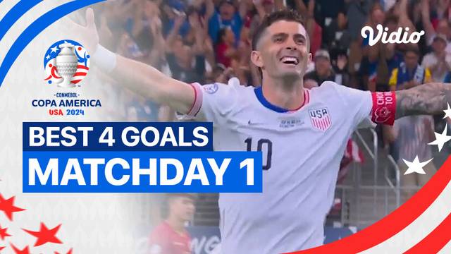 4 Gol Terbaik Matchday 1 | CONMEBOL Copa America USA 2024