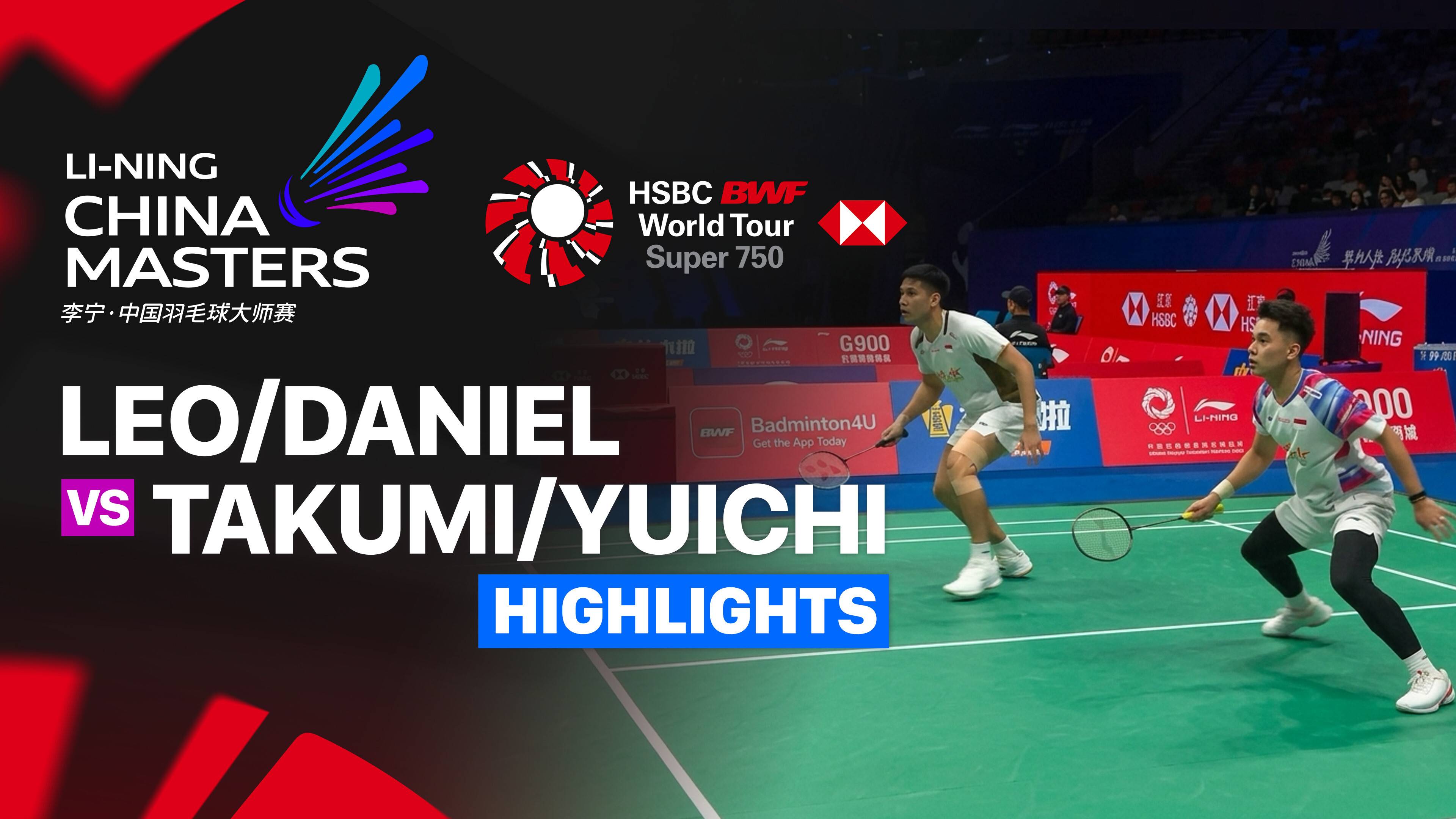 Leo Rolly Carnando/Daniel Marthin (INA) vs Takumi Nomura/Yuichi Shimogami (JPN) - Men's Doubles Round of 16 | LI-NING China Masters 2026
