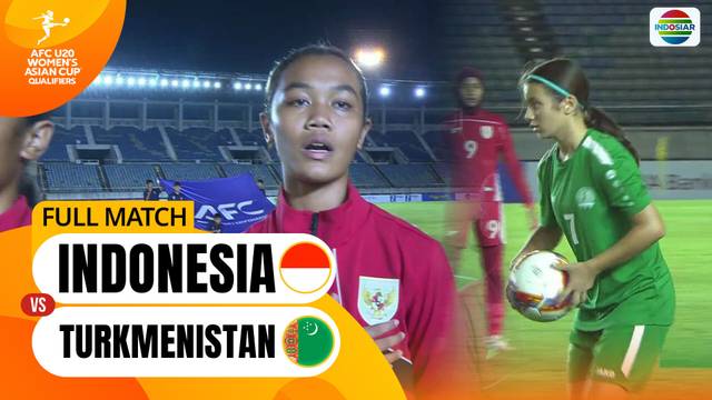 Indonesia VS Tukmenistan | Full Match AFC U20 Women’s Asian Cup Qualifiers
