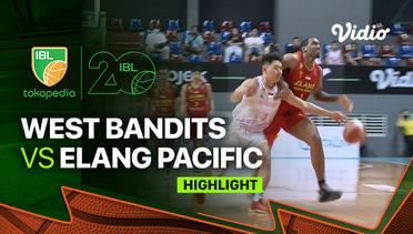 Highlights | West Bandits Solo vs Elang Pacific Caesar Surabaya | IBL Tokopedia 2023